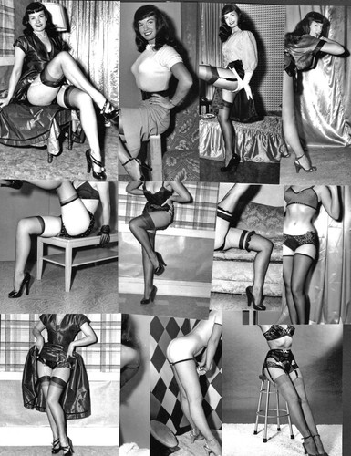 Betty page nylon - betty,
