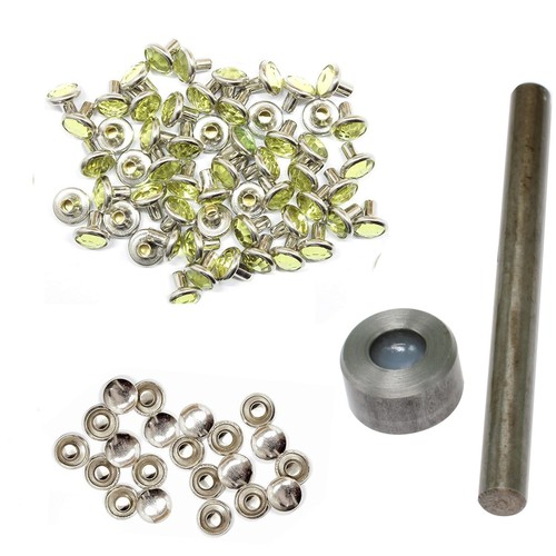 Crystal diamante rivets - diamante,