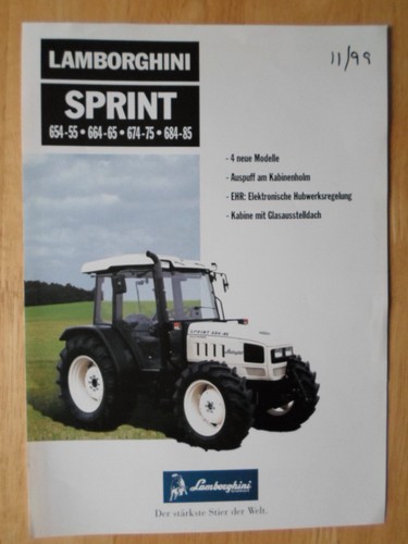 Lamborghini sprint tractor - sprint,