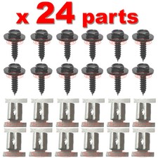 VAUXHALL ASTRA G H J ENGINE UNDERTRAY COVER CLIPS BOTTOM SHIELD GUARD SCREWS