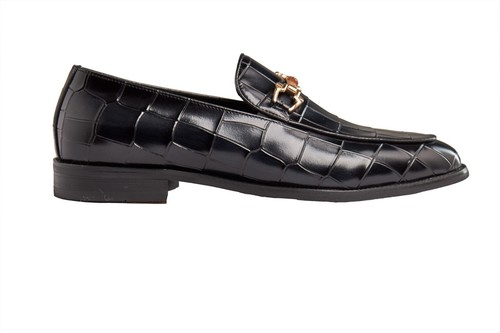 Mens handmade croc effect - mens,