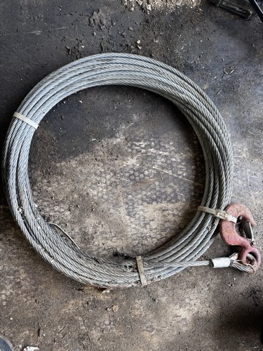 Winch wire rope and - wire,