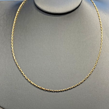 9ct Gold Necklace Paperclip