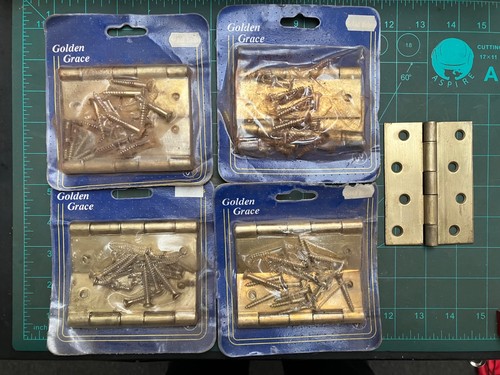 Four pairs solid - four, hinges