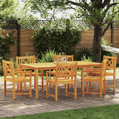Walplus 7pc garden dining - garden, set