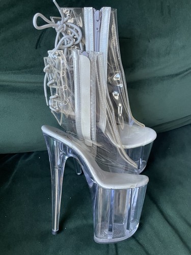 Pleaser women clear - pleaser, peep