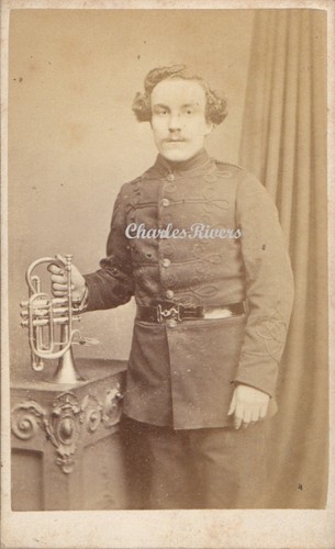 London cdv quasi military - london, quasi-military