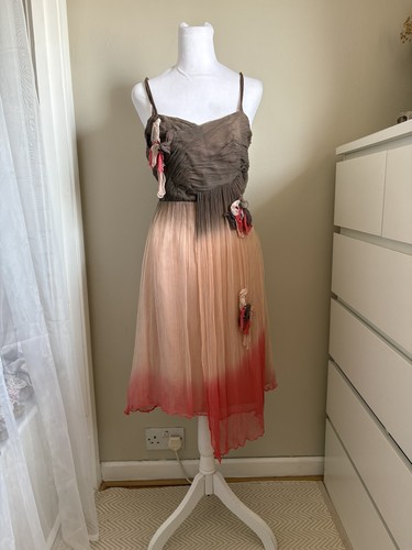 Derhy pink and brown - and,