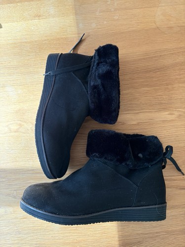 New evan yours black faux - evan’s,