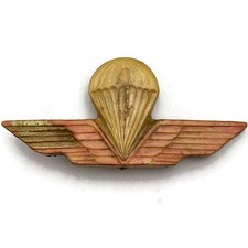 WW2 Italian Parachute Jump Wings Italy Airborne Qualification Breast / Cap Badge