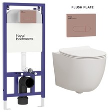 Elva Wall Hung Toilet & Soft
