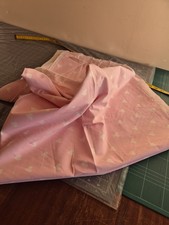 Plain White Hearts On A Pink