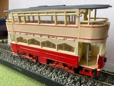 Blackpool 1920's Standard Tram Tram, swinging bogies for curved track  OO gauge