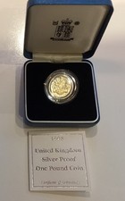 1998 UK Silver Proof £1 coin