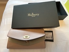 Mulberry Darley Wallet Oak Classic Grain Leather - With Box