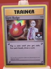 Blaine Gym Badge XY209 Evolutions Exclusive Holo Rare Promo Pokemon Card 