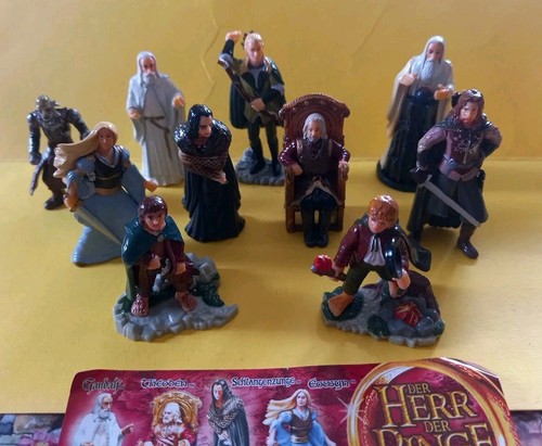 Lord the rings kinder toys - rings,
