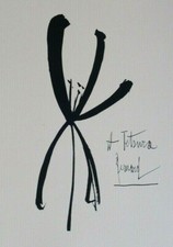 Bernard Buffet: A Tetsuro, Signed Engraving, 1961, 197ex