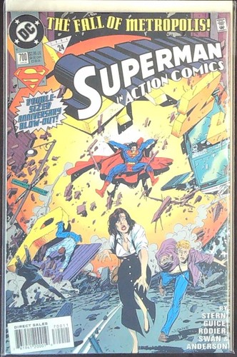 Action comics 700 back - comics, #700