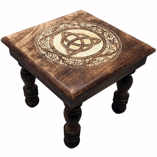 Altar table carved triquetra - carved,