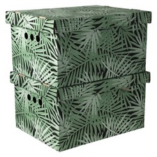 2pc Decorative Storage Boxes