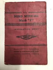 Bond Minicar Mark 'F' Original
