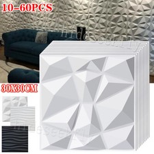 60X 3D Wall Panels Ceiling Decor Wallpaper Tiles Cladding Interior Wall Panel`UK