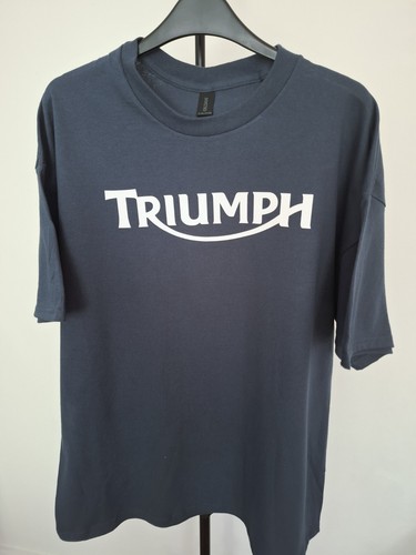 Mens triumph logo - triumph, tshirt