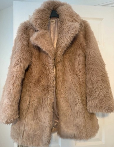 Miss selfridge beige faux - miss,
