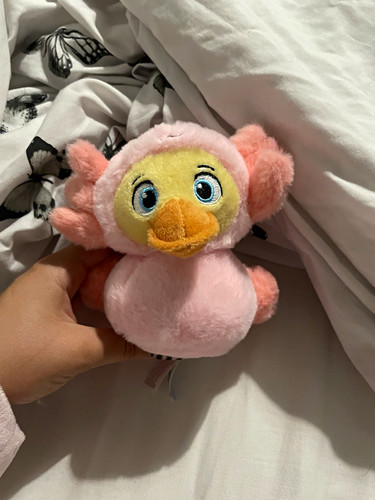 Axolotl duck plush