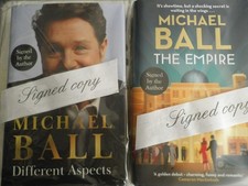 MICHAEL BALL OBE *** Two books