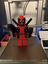 Lego inspired Deadpool figure