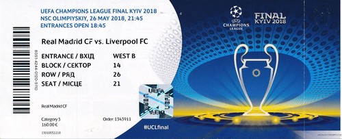 Ticket uefa champions league - uefa,