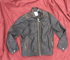 TOMMY BAHAMA - DISTRESSED/Rugged JACKET SIZE Medium BROWN