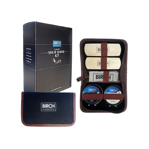 Birch luxury shoe shine - shoe, kit