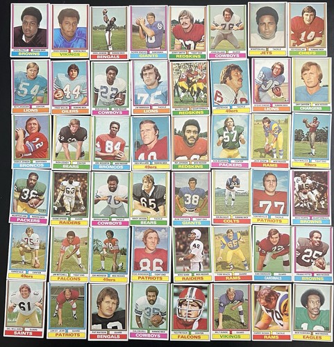 1972 topps nfl football - topps,