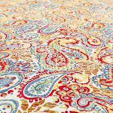 All Over Paisley Pattern Red