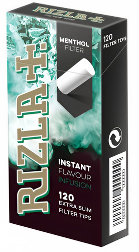Rizla mentho extra slim filter - mentho,
