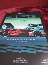 Penske Porsche 963 Giant Promo Card / Poster Le Mans 24