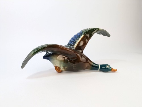 Vintage large ceramic duck - large,