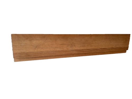 Solid oak threshold - oak, rebated