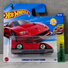 Hot Wheels Ferrari F40 Competitzione - New Case 2025 - COMBINE POSTAGE
