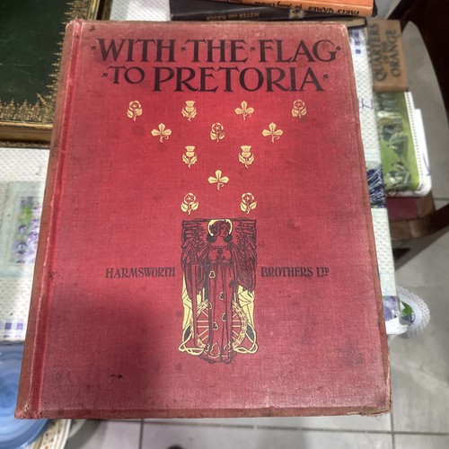 With the flag - the, h
