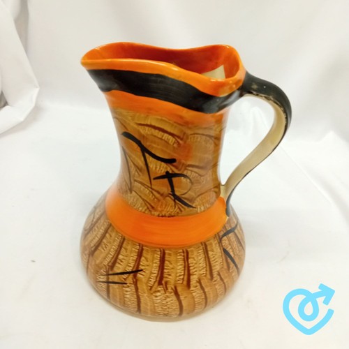 Myott son jug orange brown - myott,