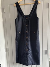 My Little Banana Navy Pinafore