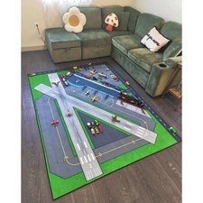 Kids Airport Plane Playmat