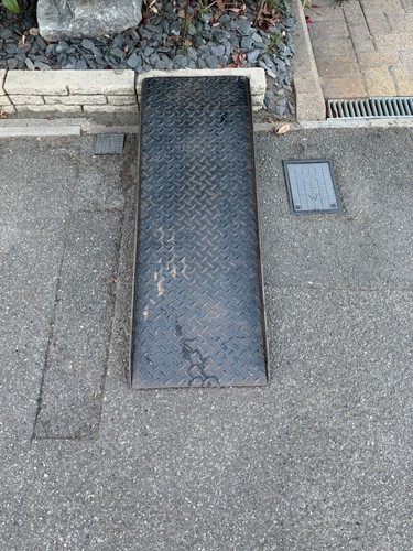 Steel ramp industrial - industrial, heavy