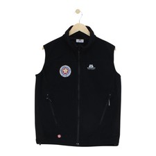Mountain Equipment Fleece Vest Jacket Mens Size M Black Windstopper