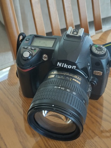 Nikon d70 camera 70mm - camera,, 18-70mm