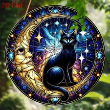 Celestial Black Cat Moon